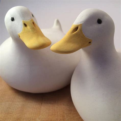 plaster ducks.